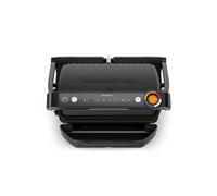 Moulinex OptiGrill+ - Rejilla eléctrica interior para cocinar carne, pescado y verduras, indicador de cocción y 6 programas automáticos, placas antiadherentes, fáciles de