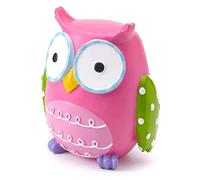 Mousehouse Gifts - Hucha infantil con forma de búho - Unisex - Rosa
