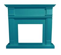 Mpc Marco Chimenea Caldera Azul Turquesa Marco Chimenea Caldera Azul Turquesa Para Chimenea Electrica Vulcan o Quemador Existente Diseno Clásico Atemporal En Madera Mdf Turquoise