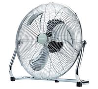 MPM MWP-04 Ventilador Industrial Suelo, 35 cm, Cuerpo Metal, 3 Aspas Metálicas, 3 Velocidades, Silencioso, 60W, Plata Silver