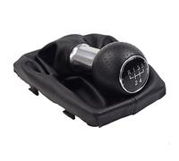 MPODYTSF Accesorios automóviles Para Audi A4 B6 B7 2000-2008 Manual 5 6 Velocidades Perilla De La Palanca Cambios Del Coche Manija Cabeza Con Cubierta Cuero(R-5 Speed)