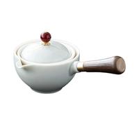 Mppchhn de cerámica china | Dispensadores de té chinos decorativos de 160 ml, herramientas para hacer té - Juego de de Kungfu multifuncional, Set de con mango lateral confiable para cumpleaños,