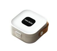 Mppchhn Estuche Organizador de Cables para Viajes,Porta Cargadores Portátil con Asa - Estuche de Viaje para Cables | para Gimnasio Desplazamiento Diario Viaje de Negocios Coche Avión Hogar Escuela