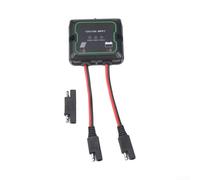 MPPT Regulador de carga solar, 10 A, 12 V, IP67, resistente al agua, con un 30% de aumento de eficiencia, para baterías de gel AGM, control LED, conector SAE, para camping, barco para caravana, jardín