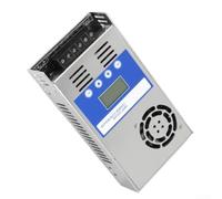 MPPT Regulador de carga solar 60A con pantalla LCD | Carcasa de aluminio y ventilador para funcionamiento silencioso, protección contra sobrecalentamiento para aplicaciones