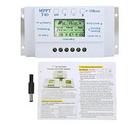 MPPT T40 40A Regulador de carga solar 12V 24V Controlador de pantalla LCD automático con control de temporizador de carga dual para de luz de calle