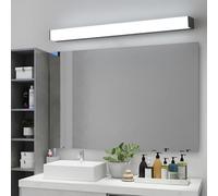 MQDLJSE Aplique de Pared LED para Espejo de baño, IP44, Resistente al Agua, para Armario, tocador, afeitadora, 3000K/6500K, para Ducha, Dormitorio, Sala de Estar, Hotel (luz Blanca y Negra