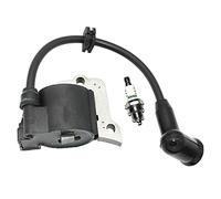 MQEIANG Módulo de Bobina de Encendido y bujía BM6A para Husqvar 143R 143R II 143AE 15 236R desbrozadora Magneto Piezas # 531007767 (Color : Black)