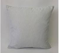 MR. COJIN Pack-2 Unidades COJIN Sofa con Relleno Incluido (40x40, Rayas Gris)