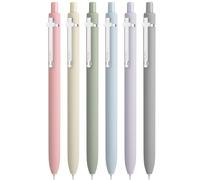 Mr. Pen - Bolígrafos de gel retráctiles, paquete de 12, de secado rápido, punta fina de 0.7 mm,