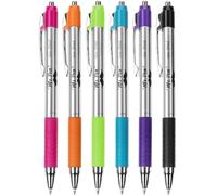 Mr. Pen Bolígrafos sin sangrado, bolígrafos de la Biblia, punta fina, colores surtidos, paquete de 6