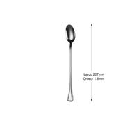 Mr.Spoon Cubiertos Individuales Acero Inoxidable 18/0, Serie Flores ,Cuchara Salsera, Cuchara Helado, Cuchara Sopera, Cuchara Servicio, Pala Tarta, Cuchillo Mantequilla, Tenedor Pescado, Cubiertos Ele