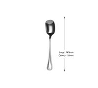 Mr.Spoon Cubiertos Individuales Acero Inoxidable 18/0, Serie Flores ,Cuchara Salsera, Cuchara Helado, Cuchara Sopera, Cuchara Servicio, Pala Tarta, Cuchillo Mantequilla, Tenedor Pescado, Cubiertos Ele