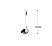 Mr.Spoon Cubiertos Individuales Acero Inoxidable 18/0, Serie Liso ,Cuchara Salsera, Cuchara Helado, Cuchara Sopera, Cuchara Servicio, Pala Tarta, Cuchillo Mantequilla, Tenedor Pescado, Cubiertos Elega