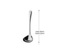 Mr.Spoon Cubiertos Individuales Acero Inoxidable 18/0, Serie Raya ,Cuchara Salsera, Cuchara Helado, Cuchara Sopera, Cuchara Servicio, Pala Tarta, Cuchillo Mantequilla, Tenedor Pescado, Cubiertos Elega
