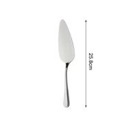 Mr.Spoon Cubiertos Individuales Acero Inoxidable 18/0, Serie Raya ,Cuchara Salsera, Cuchara Helado, Cuchara Sopera, Cuchara Servicio, Pala Tarta, Cuchillo Mantequilla, Tenedor Pescado, Cubiertos Elega