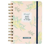 Mr. Wonderful Agenda Office pequeña 2025 semanal - Inicia la magia - Incluye 8 hojas de pegatinas y frases diarias motivacionales