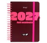 Mr. Wonderful Agenda pequeña semanal 2027 Full Aesthetic