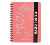 Mr. Wonderful, Agenda Teen 2023-2024 Semanal Rosa, Hazlo posible