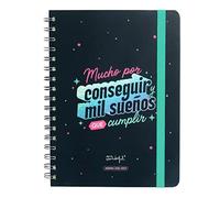 Mr. Wonderful, Agenda Wonder 2023-2024 Semanal, Mucho por conseguir y mil sueños que cumplir