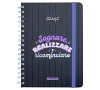 Mr. Wonderful - Agenda Wonder 2025 Semanal - Soñar, realizar y empezar de nuevo - Incluye 8 hojas de pegatinas y frases diarias