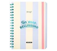 Mr. Wonderful - Agenda Wonder 2025 Semanal - Un año precioso - Incluye 8 Hojas de Pegatinas y Bloc de Notas Adhesivas con Diferentes Formas