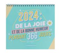 Mr.Wonderful - Calendario de escritorio para rascar 2024 - Alegría y buen humor durante 366 días 21,9 x 19,3 x 12,8