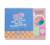 Mr.Wonderful - Calendario de mesa 2024 - Espero que estés lleno de sorpresas (más días festivos, por ejemplo) 24 x 18 x 2