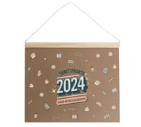 Mr.Wonderful - Calendario de pared 2024 - ¡Prepárate para 2024, porque quiero tener éxito! 37 x 30 x 0.5