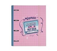 Mr. wonderful carpeta con anillas - vamos a pasarlo muy bien, woa11106