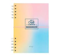 Mr. Wonderful Cuaderno A5 rosa - Todos los objetivos que alcanzaré