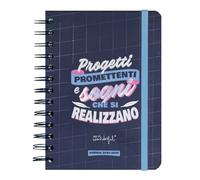 Mr.Wonderful - Diario escolar Wonder pequeño 2024-25 Semanal - Proyectos prometedores y sueños que se hacen realidad