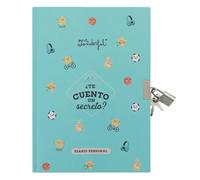 Mr. Wonderful - Diario personal - ¿Te cuento un secreto? - Diario con Candado y 2 Llaves - Incluye 224 páginas