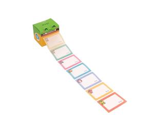 Mr. Wonderful Dispensador de Notas Adhesivas Transparentes Cocodrilo - Sticky Notes Transparentes para Agenda y Estudio