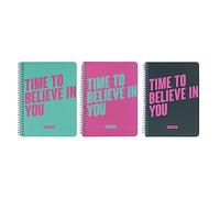 Mr. Wonderful - Juego de 3 Cuadernos A4 - Es hora de creer en ti