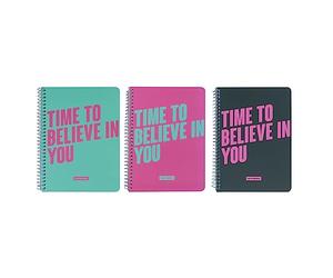 Mr. Wonderful - Juego de 3 Cuadernos A4 - Es hora de creer en ti