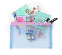 Mr. Wonderful - Kit para decorar tu agenda - This will be fun - Estuche + Marcapáginas + Boli + Clips + Plantillas