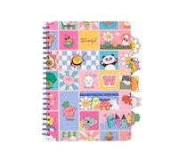 Mr. Wonderful Libreta A4 con Separadores Wonder Comic - Cuaderno Cuadriculado Organizador Escolar