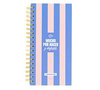 Mr. Wonderful - Planificador diario rosa - Mucho por hacer y disfrutar