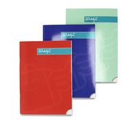 Mr. Wonderful - Set de 3 Libretas A4 Roja + Verde + Azul - Hojas Rayas Pautada - 48 páginas - Encuadrenación grapada