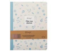 Mr. Wonderful - Set de 3 libretas A5 para alcanzar todos tus sueños - Fija tus metas - Libreta personalizada - Libreta con 100 páginas