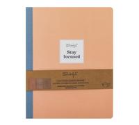 Mr. Wonderful - Set de 3 libretas A5 para alcanzar todos tus sueños - Stay focused - Libreta personalizada - Libreta con 100 páginas