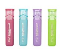Mr. Wonderful - Set de 4 subrayadores Highlight yourself - Subrayadores de tinta glitter - Rosa, lila, azul y verde