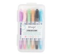 Mr. Wonderful - Set de 6 bolis de colores con sello - Create your own magic