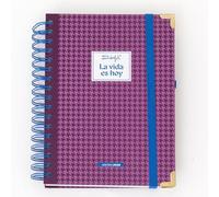 Mr. Wonderful - Set de Agenda Anual Office 2026 Vista Diaria + Bolígrafo - La vida es hoy