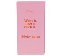 Mr Wonderful - Set de notas adhesivas grandes, medianas y pequeñas - Incluye marca páginas - Write it. Peel it. Stick it