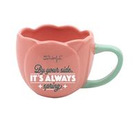 Mr. Wonderful - Taza 3D rosa - By your side, it's always spring - Capacidad: 330 ml