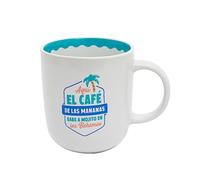 Mr.Wonderful Taza, Aquí el café de las mañanas sabe a mojito en las Bahamas, 12 x 15,5 x 18,5