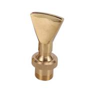 MRVAKDYDI Boquilla de latón para Fuente de Agua, Aspersor de Cola de Pato con Rosca de 1/2", 3/4", 1" y 2" for jardín, Piscina, decoración de paisajes de Parques(1I2 Inch Male)