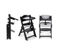 ms Trona para bebé de Madera Full PLEGABLE - Evolutiva- Silla Alta, Ergonómica, Regulable, Segura